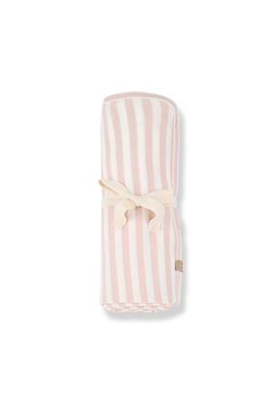 Coperta in misto cotone bianco e rosa 1+IN THE FAMILY KIDS | BETTABLOSSOM